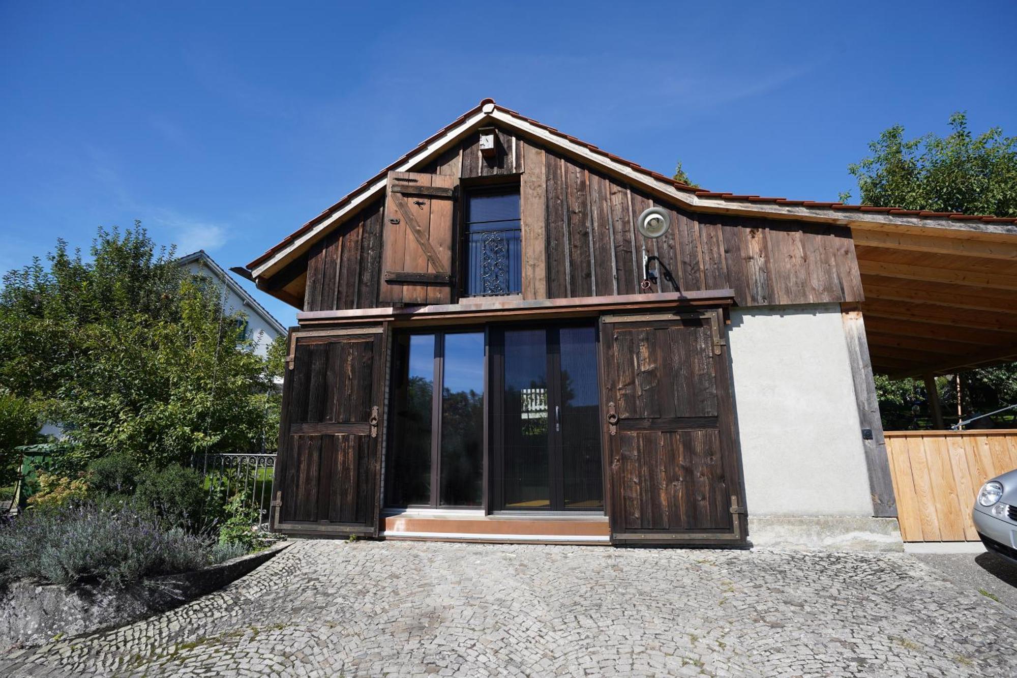 Tiny House Chez Claudine - Relaxen, Workspace, Naehe Thermen, Netflix, Free Parking & Wifi Brugg  Exterior photo