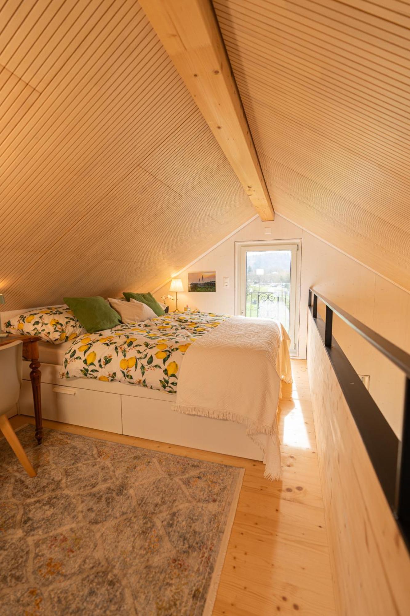 Tiny House Chez Claudine - Relaxen, Workspace, Naehe Thermen, Netflix, Free Parking & Wifi Brugg  Exterior photo